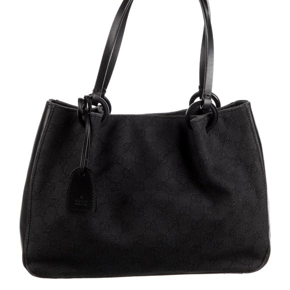 Gucci Handbags - GUCCI GG Denim Tote Bag
